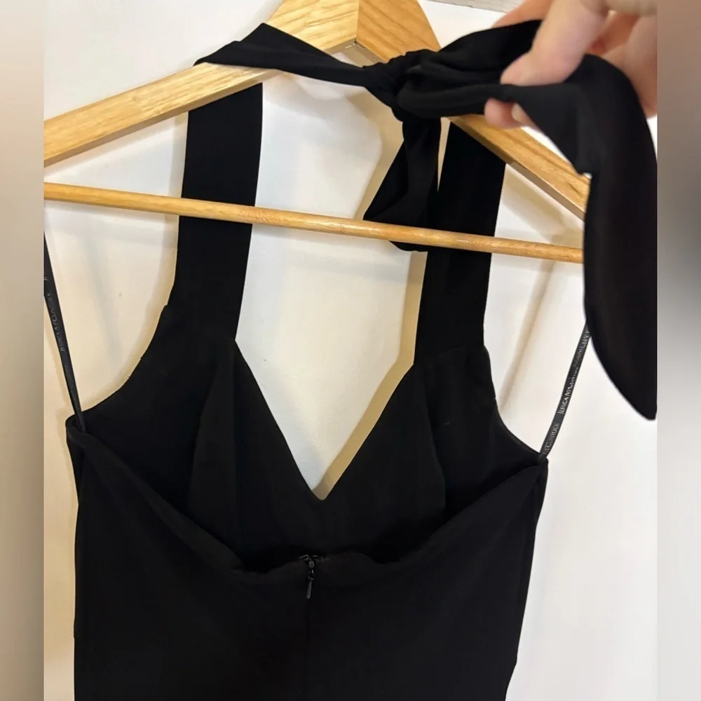 Jessica McClintock For Gunne Sax Art Deco black Maxi Formal